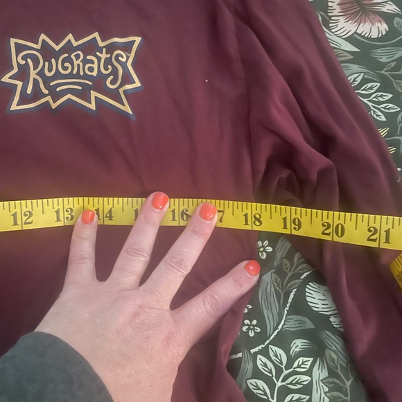 Vintage Tees - Rugrats Long Sleeve Crop Tee Size XL - Picture 9 of 9